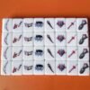 (Ultraman) XL Seaside Escape Mahjong Tiles Game Customized Set, Tiktok Viral ASMR Funny Game For Any Age Two Players Puzzle Board Party Game Gifts