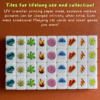 (inside out2) XL Seaside Escape Mahjong Tiles Game Customized Set, Tiktok Viral ASMR Funny Game For Any Age Two Players Puzzle Board Party Game Gift