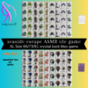 (Monster lnc vs Sonic) XL Seaside Escape Mahjong Tiles Game Customized Set, Tiktok Viral ASMR Funny Game For Any Age Two Players Puzzle Board Party Game Gifts