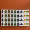 (Friends Series 3 vs Ninja turtles) XL Seaside Escape Mahjong Tiles Game Customized Set, Tiktok Viral ASMR Funny Game For Any Age Two Players Puzzle Board Party Game Gifts