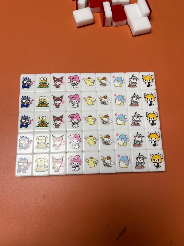 (Friends vs Pokemon2) XL Seaside Game Customized 91 Set, Tiktok Viral ASMR Funny Game For Any Age Two Players Puzzle Board Party Game Gifts