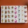 (The Jetsons vs The Flintstones) XL Seaside Game Customized 65 Set, Tiktok Viral ASMR Funny Game For Any Age Two Players Puzzle Board Party Game Gifts