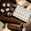 05_leopard-american-mahjong-set Luxury Leopard American Mahjong Set, 1.2'' 160 Engraved Tiles, Black Gold Mahjong Gift